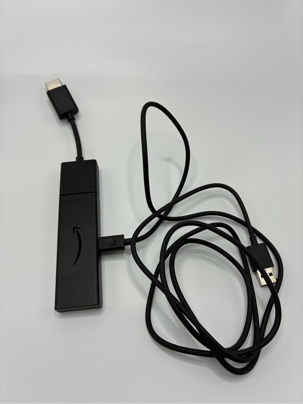 Amazon Black Streaming HDMI Stick with USB Power Cable